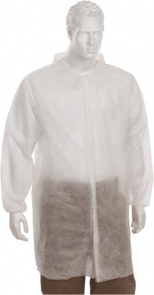 5X-Large Protective Garment - PRO-SAFE KM-LC0-WE-NW-HD-5XL-WHITE