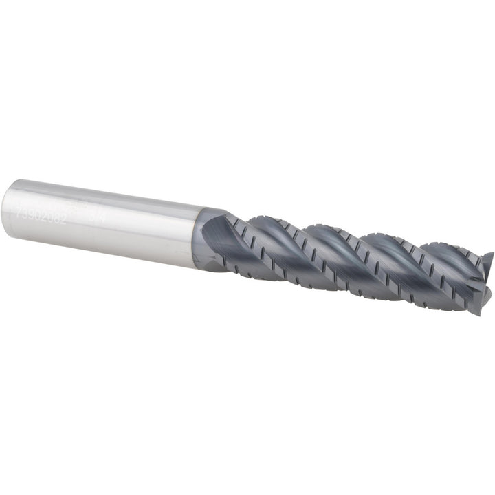 0.7500" 4-Flute Solid Carbide Square End Mill, AlTiN - Accupro 12184999