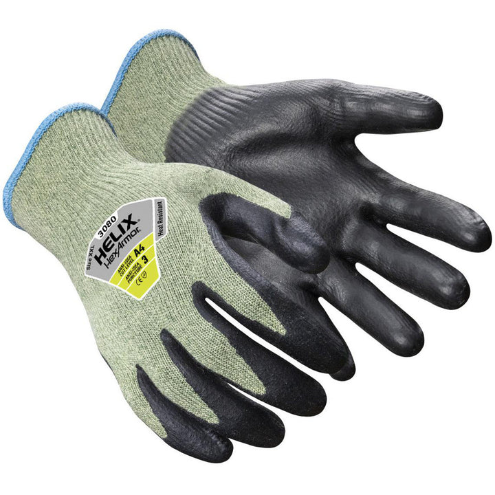 X-Large Green Aramid Blend Cut, Puncture & Abrasion-Resistant Gloves - HexArmor. 3080-XL (10)