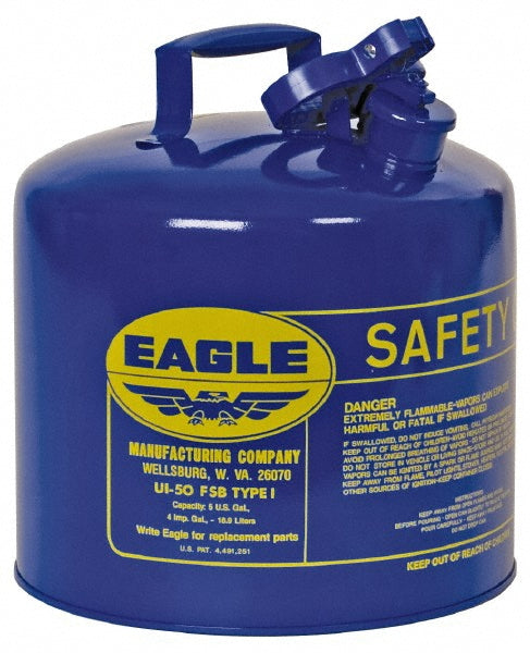 Blue; Blue Safety Can - Eagle UI50SB