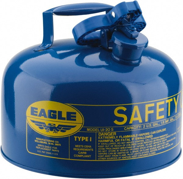 Blue; Blue Safety Can - Eagle UI20SB