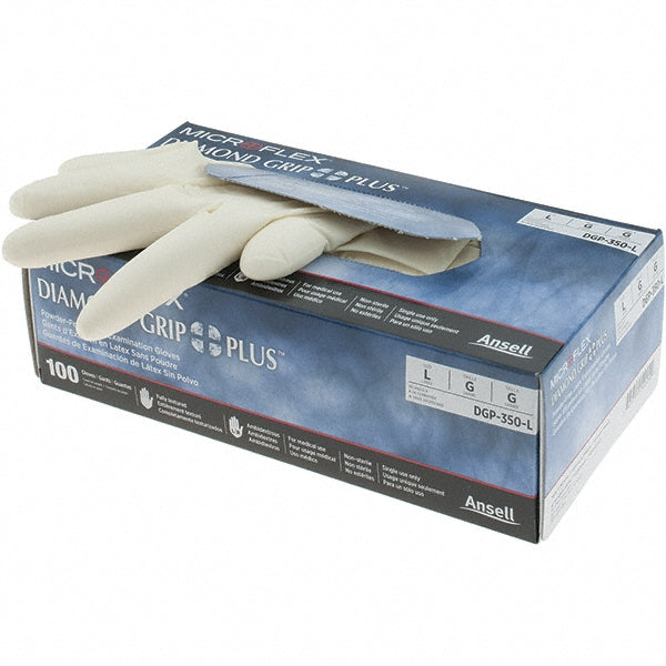 Natural Latex Gloves - Ansell DGP-350-L