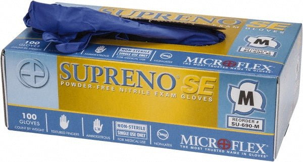 Violet Nitrile Gloves - Ansell SU-690-M