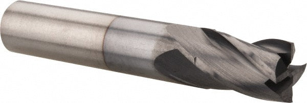 7/16" 4-Flute Solid Carbide Square End Mill, TiCN - Hertel 750504