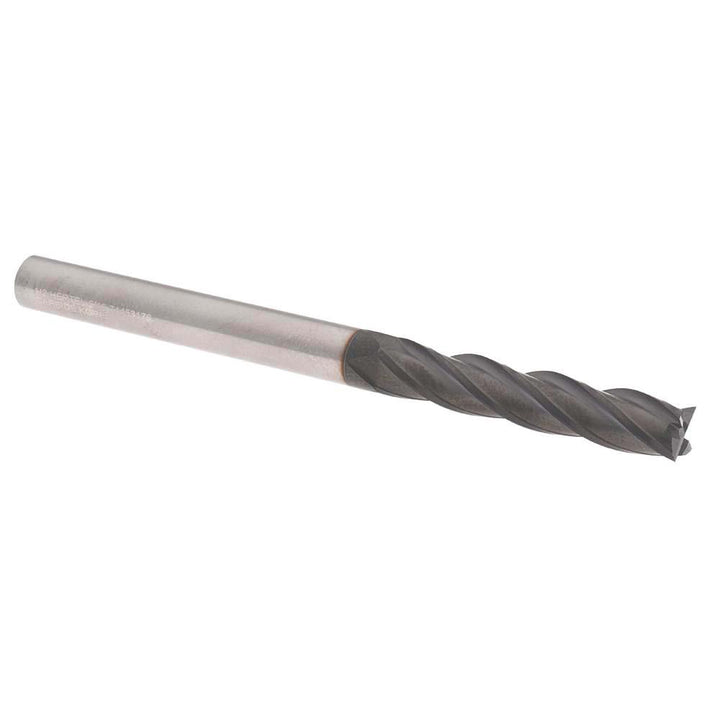 5/16" 4-Flute Solid Carbide Square End Mill, TiCN - Hertel 750576