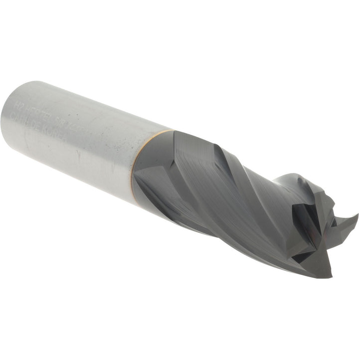 5/8" 4-Flute Solid Carbide Square End Mill, TiCN - Hertel 750274