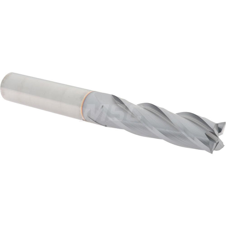 5/8" 4-Flute Solid Carbide Square End Mill, TiCN - Hertel 750394