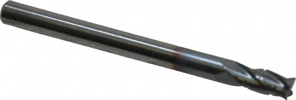 0.125" 4-Flute Solid Carbide Roughing End Mill, TiCN - Hertel 2500483