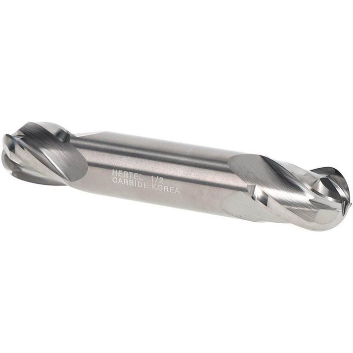 1/2" 4-Flute Solid Carbide Ball End Mill - Hertel E5252032
