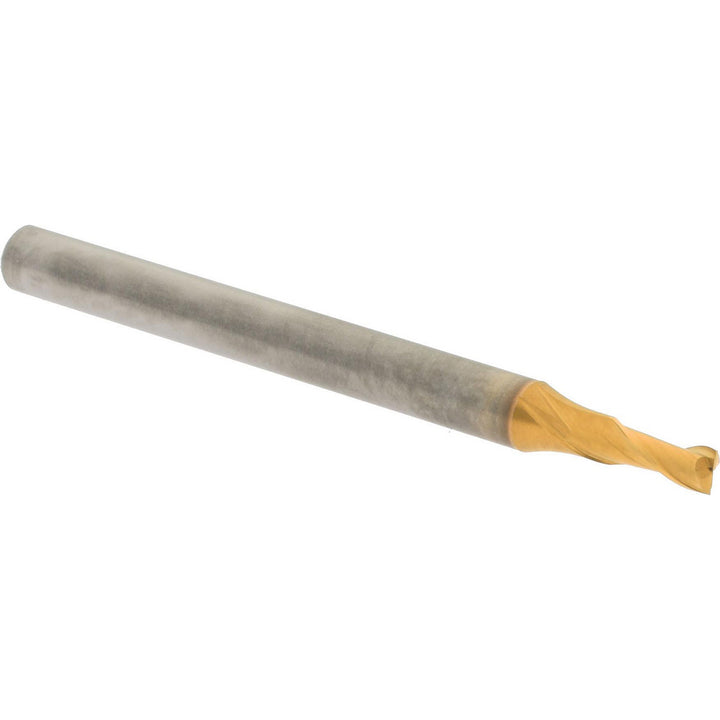 5/64" 2-Flute Solid Carbide Square End Mill, TiN - Hertel 750788