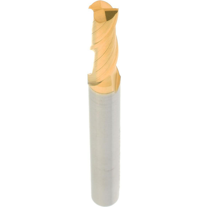 7/64" 2-Flute Solid Carbide Square End Mill, TiN - Hertel 750719