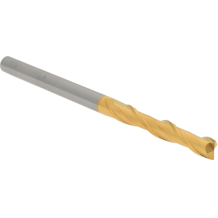 1/4" 2-Flute Solid Carbide Square End Mill, TiN - Hertel 750717