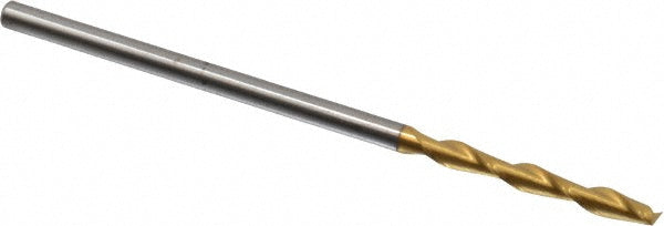 1/8" 2-Flute Solid Carbide Square End Mill, TiN - Hertel 750616