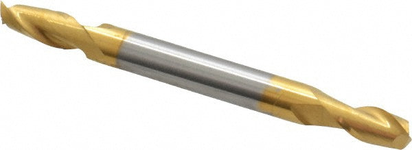 11/64" 2-Flute Solid Carbide Square End Mill, TiN - Hertel 74611690