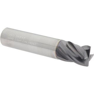 1/2" 4-Flute Solid Carbide Corner Radius End Mill, TX - SGS 36517
