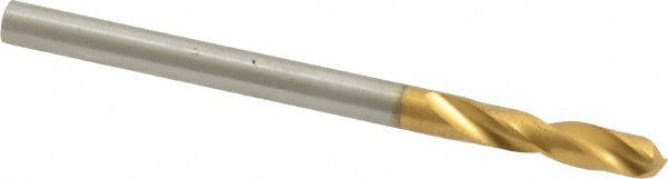 #30 Cobalt Stub Drill Bit, Coated, 130° point - Guhring 9006590032600
