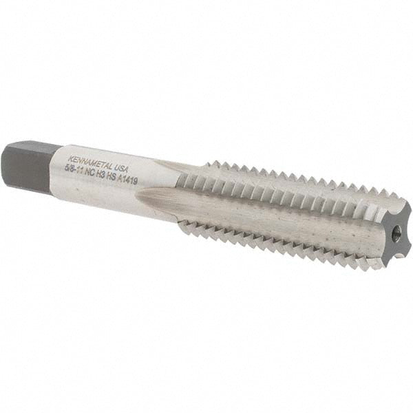 5/8-11 UNC High-Speed Steel Standard Tap - Kennametal 1542893