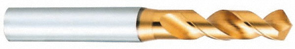 0.4882" Vanadium High Speed Steel Drill Bit, TiN, 120° point - OSG 61624