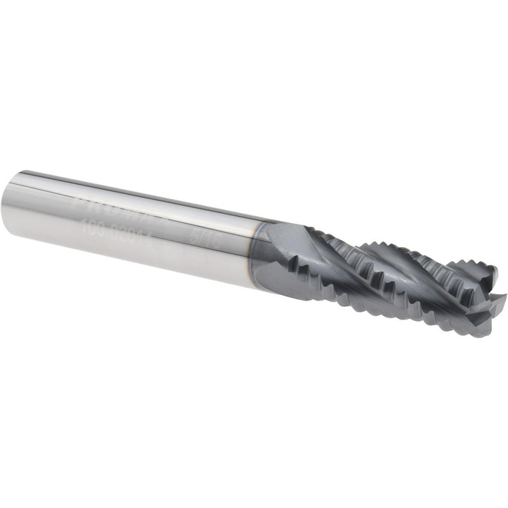 0.3125" 4-Flute Solid Carbide Roughing End Mill, AlTiN - ProMax 100-02014