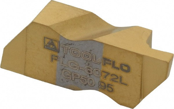 FLG-3072L Solid Carbide Insert, Grade GP50, TiN - Tool-Flo 563672LN4C
