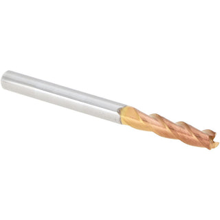 1/8" 3-Flute Solid Carbide Corner Radius End Mill, TiCN - ProMax 106-00812