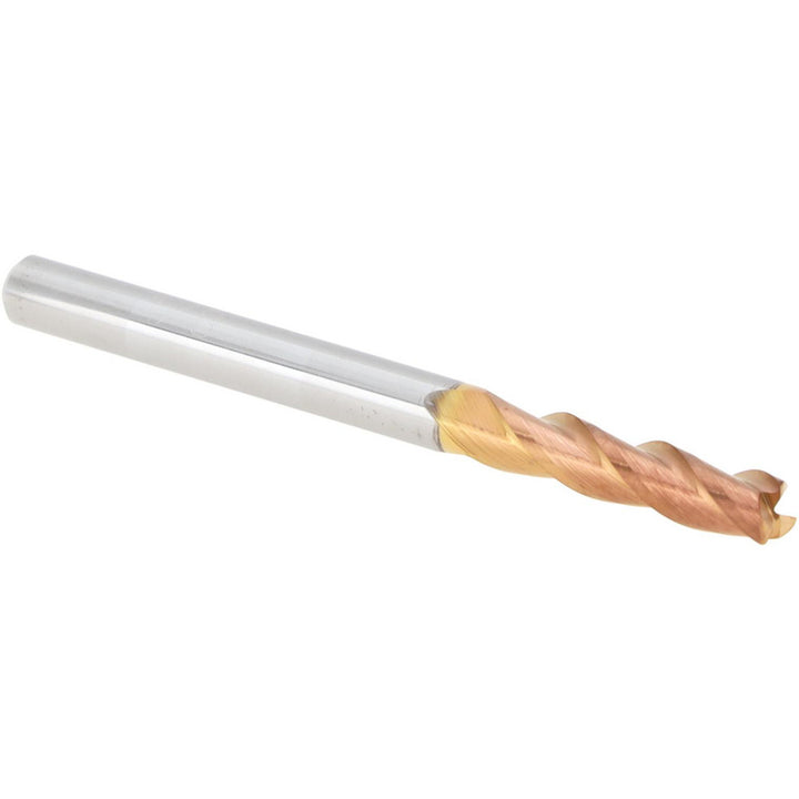 1/8" 3-Flute Solid Carbide Corner Radius End Mill, TiCN - ProMax 106-00812