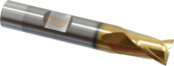 3/8" 2-Flute Cobalt Square End Mill, TiN - OSG 5200505