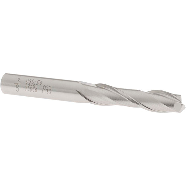 3/8" 2-Flute Cobalt Square End Mill - OSG 5250500