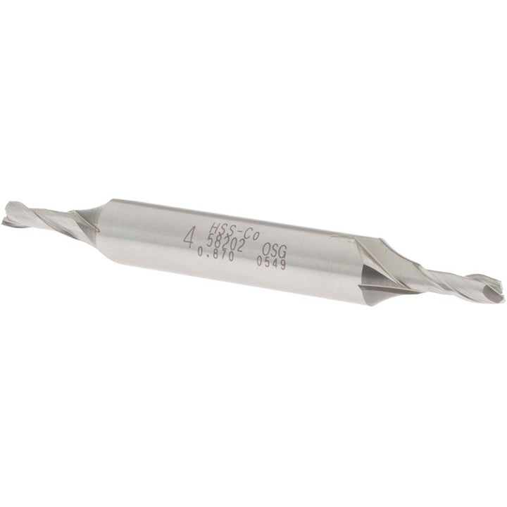 0.1575" 2-Flute Cobalt Square End Mill - OSG 5820200