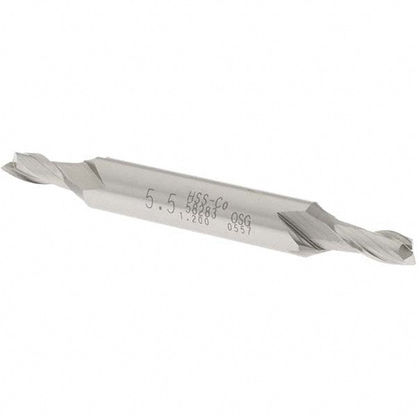0.2165" 2-Flute Cobalt Square End Mill - OSG 5828300
