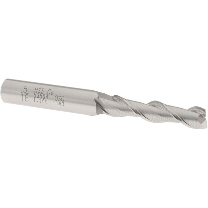 5/16" 2-Flute Cobalt Square End Mill - OSG 5350400