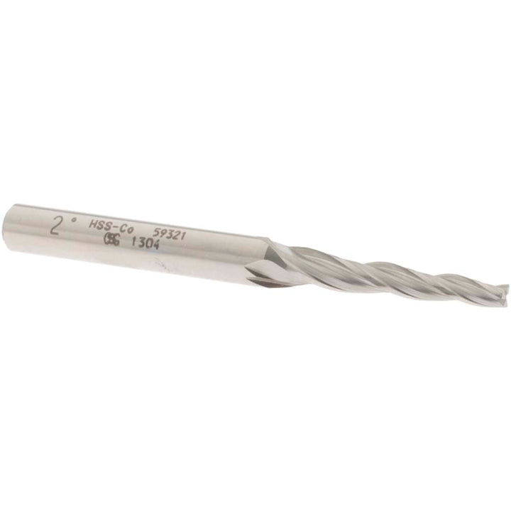3-Flute Cobalt Tapered End Mill - OSG 5932100