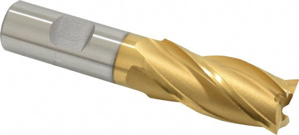 7/8" 4-Flute Cobalt Square End Mill, TiN - OSG 5403205