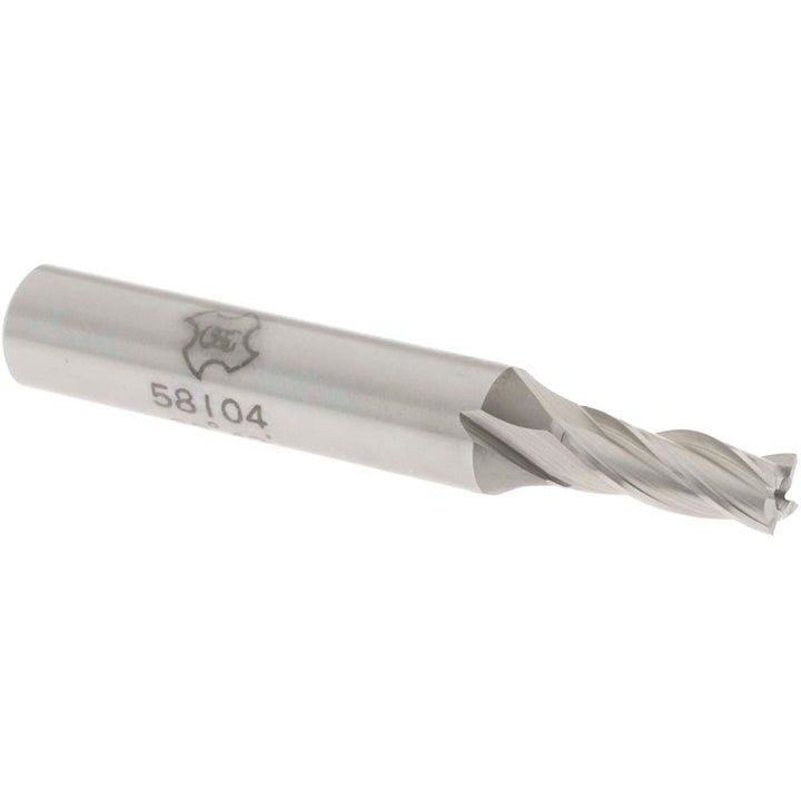 0.2362" 4-Flute Cobalt Square End Mill - OSG 5810400