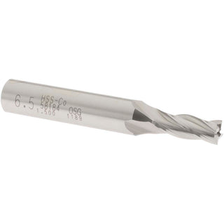 0.2559" 4-Flute Cobalt Square End Mill - OSG 5818400