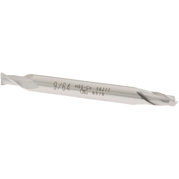 9/64" 2-Flute Cobalt Square End Mill - OSG 5627700