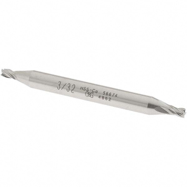 3/32" 4-Flute Cobalt Square End Mill - OSG 5667400