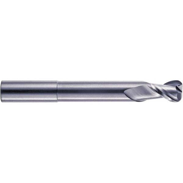 1/2" 2-Flute Solid Carbide Corner Radius End Mill - RobbJack FM-204-16-120