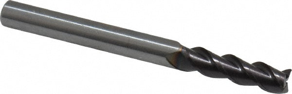 3/16" 3-Flute Solid Carbide Corner Radius & Corner Chamfer End Mill, FIREX - Guhring 9031730047600