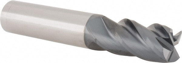 5/8" 4-Flute Solid Carbide Square End Mill, AlTiN - SGS 36536