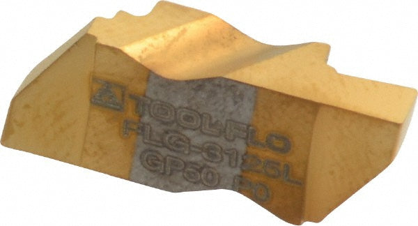 FLG-3125L Solid Carbide Insert, Grade GP50, TiN - Tool-Flo 563825LN4C