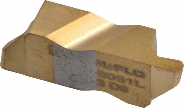 FLR-3031L Solid Carbide Insert, Grade GP3, TiN - Tool-Flo 593031LJ5R