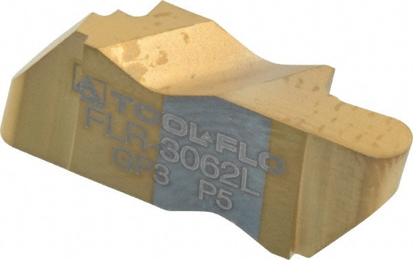 FLR-3062L Solid Carbide Insert, Grade GP3, TiN - Tool-Flo 593062LJ5R