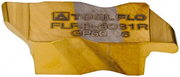 FLRP-3031R Solid Carbide Insert, Grade GP50, TiN - Tool-Flo 593831RN4C