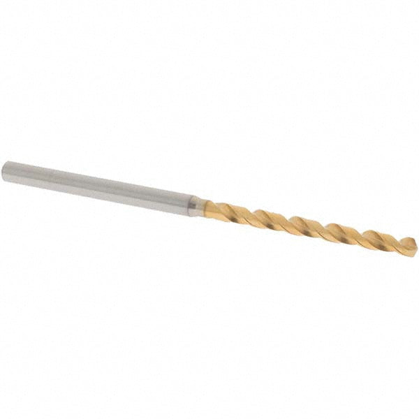 0.0984" Vanadium High Speed Steel Drill Bit, TiN, 130° point - OSG 62525
