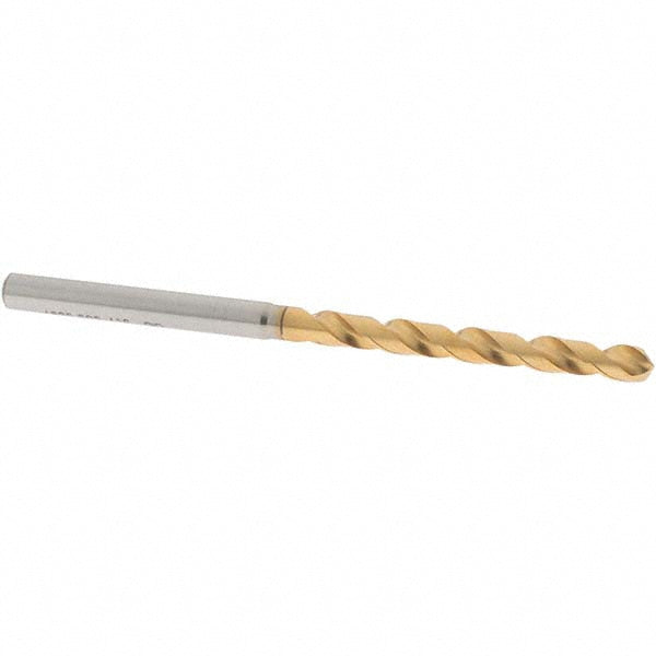 0.1457" Vanadium High Speed Steel Drill Bit, TiN, 130° point - OSG 62537