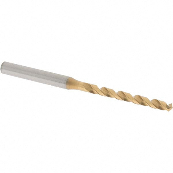 0.1614" Vanadium High Speed Steel Drill Bit, TiN, 120° point - OSG 62541