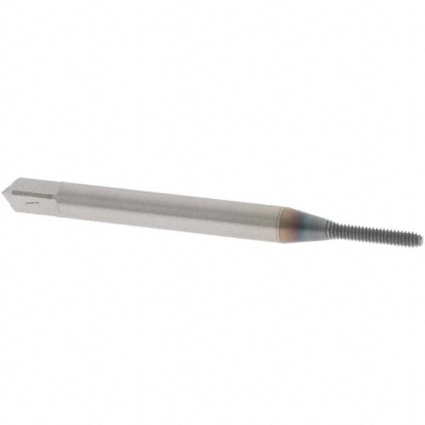 M1.6x0.35 Metric Coarse Powdered Metal High-Speed Steel Tap, TiCN - OSG 1415000008