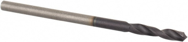 0.0787" Solid Carbide Stub Drill Bit, Coated, 118° point - Guhring 9024630020000