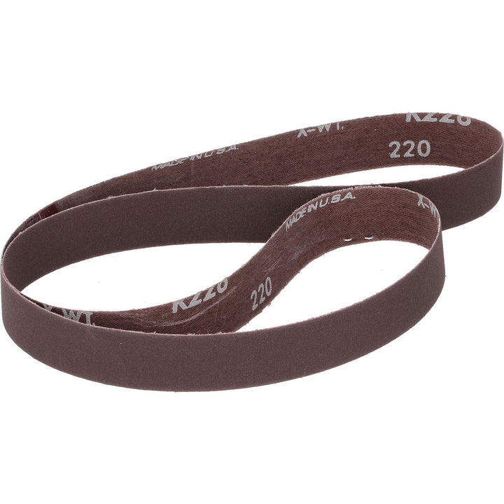 1 x 42" 220-Grit Aluminum Oxide Belt - Norton 78072720871